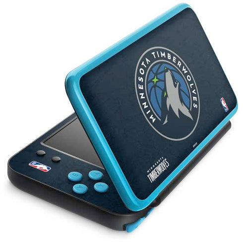 NBA Minnesota Timberwolves Distressed Nintendo 2DS XL (2017) Skin